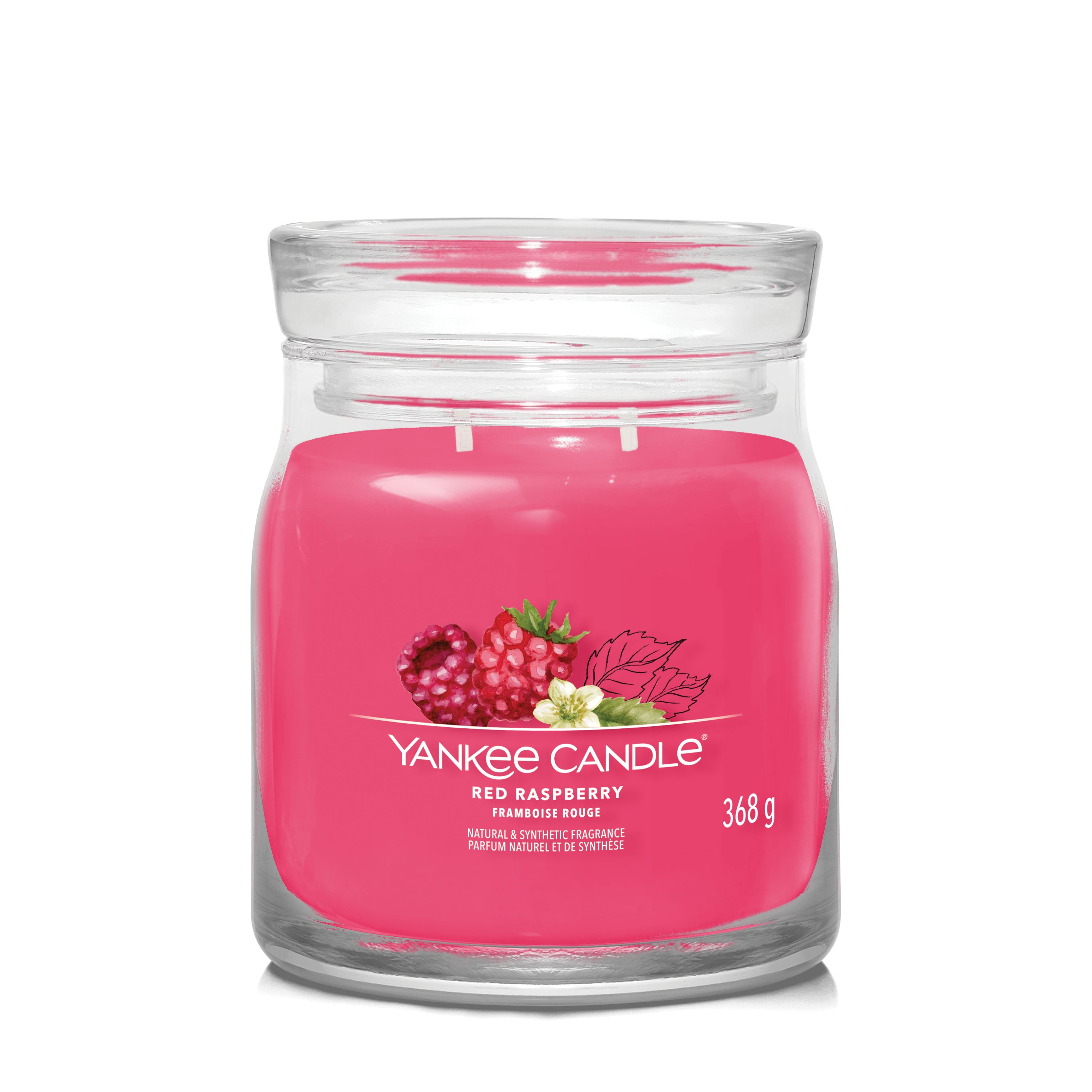 Yankee Candle mittleres Glas Red Raspberry - Duftkerze Yankee Candle mittleres Glas Red Raspberry - Duftkerze