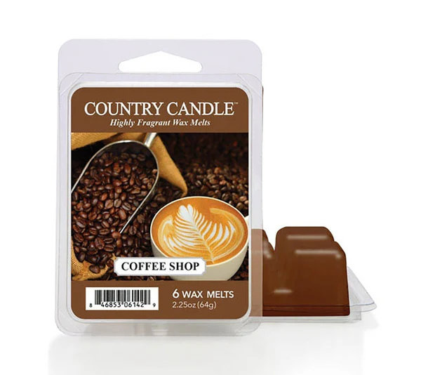 Country Candle Wax Melts Coffee Shop - Duftwachs