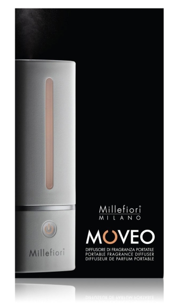 Millefiori Moveo Ultraschall Defusor Weiß - Tragbarer Duftspender Millefiori Moveo Ultraschall Defusor Weiß - Tragbarer Duftspender