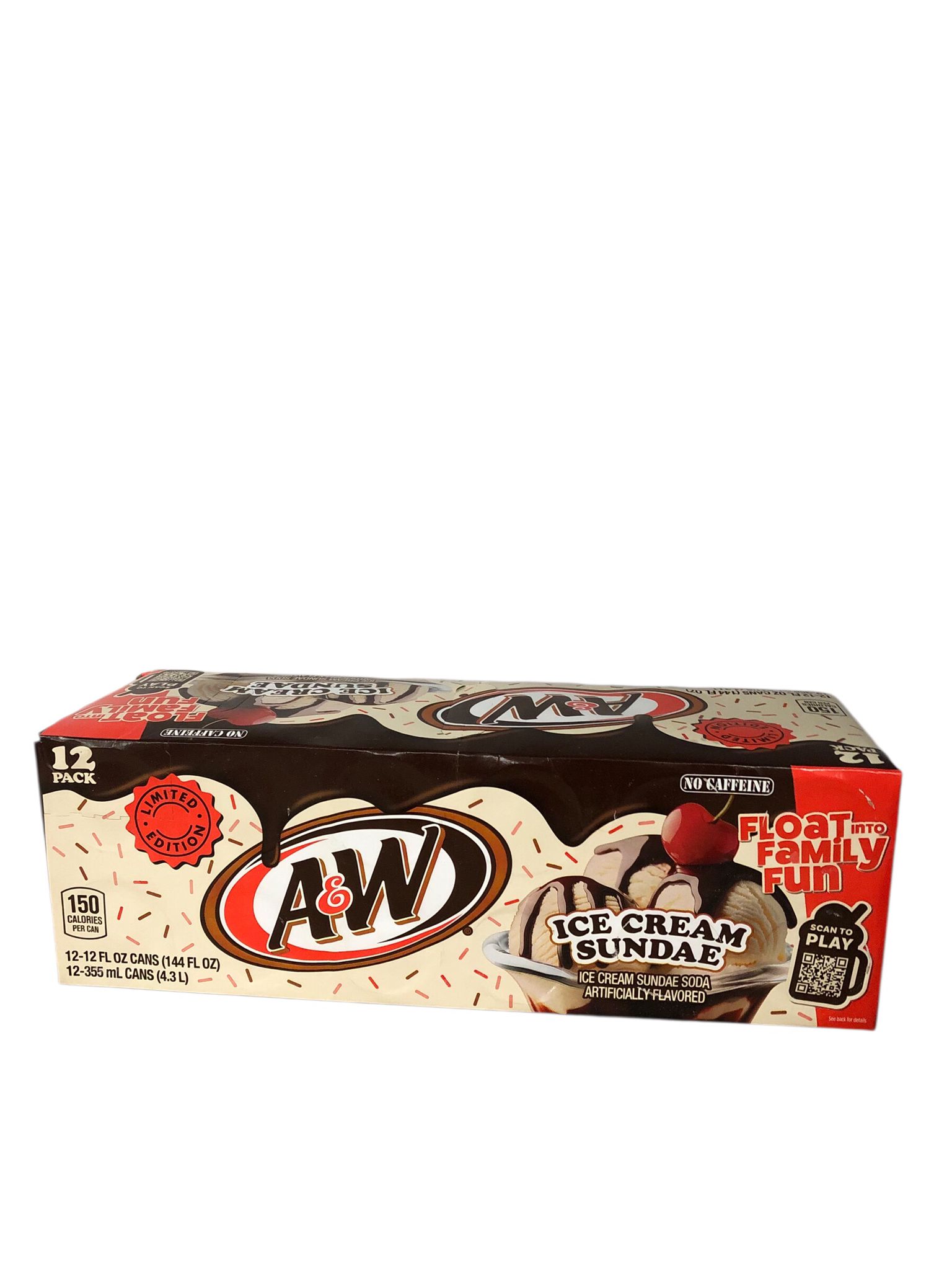 A&W Ice Cream Sundae (Dose) (355ml) Erfrischungsgetränk A&W Ice Cream Sundae (Dose) (355ml) Erfrischungsgetränk