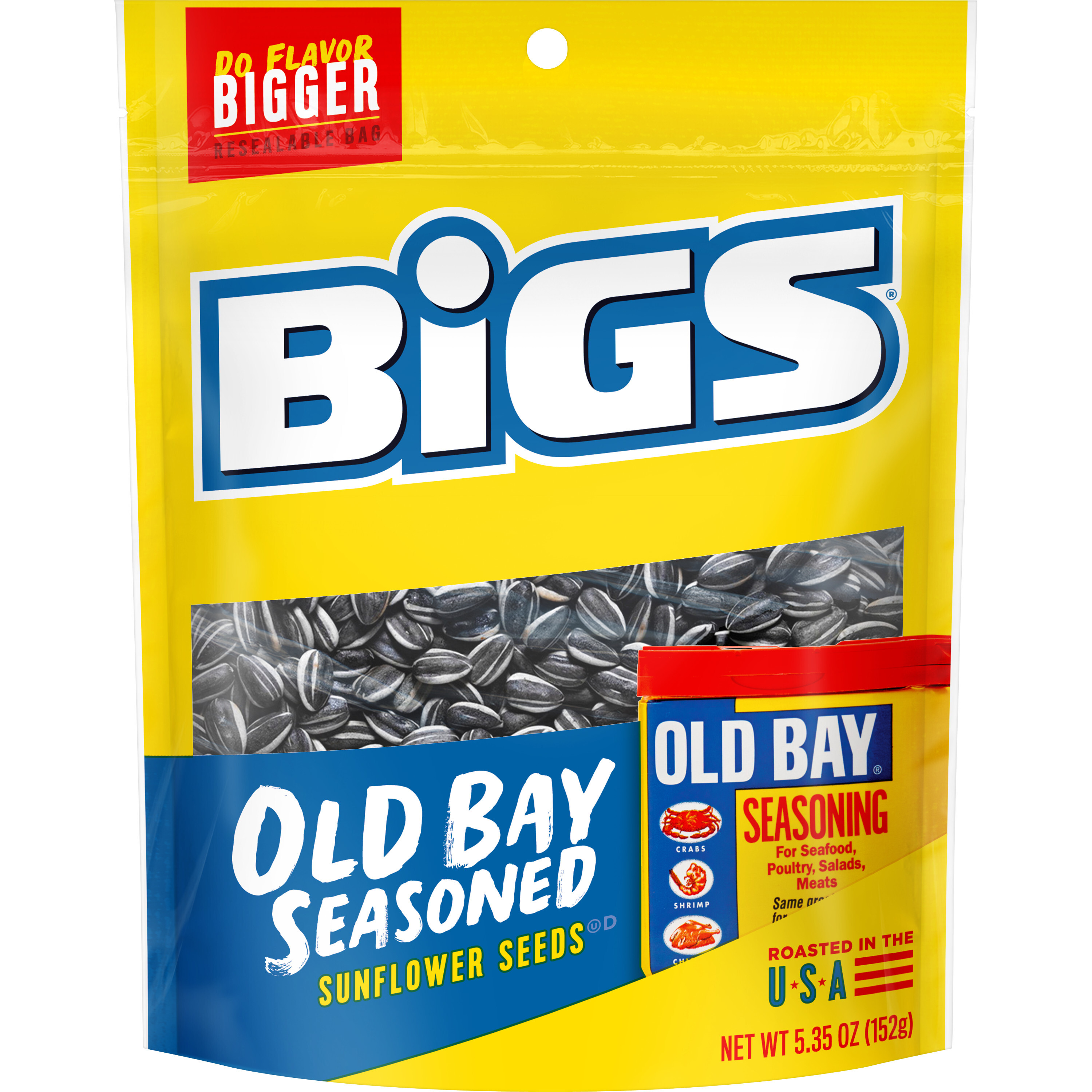 Bigs Old Bay Seasoned Sunflower Seeds 152g - Sonnenblumenkerne