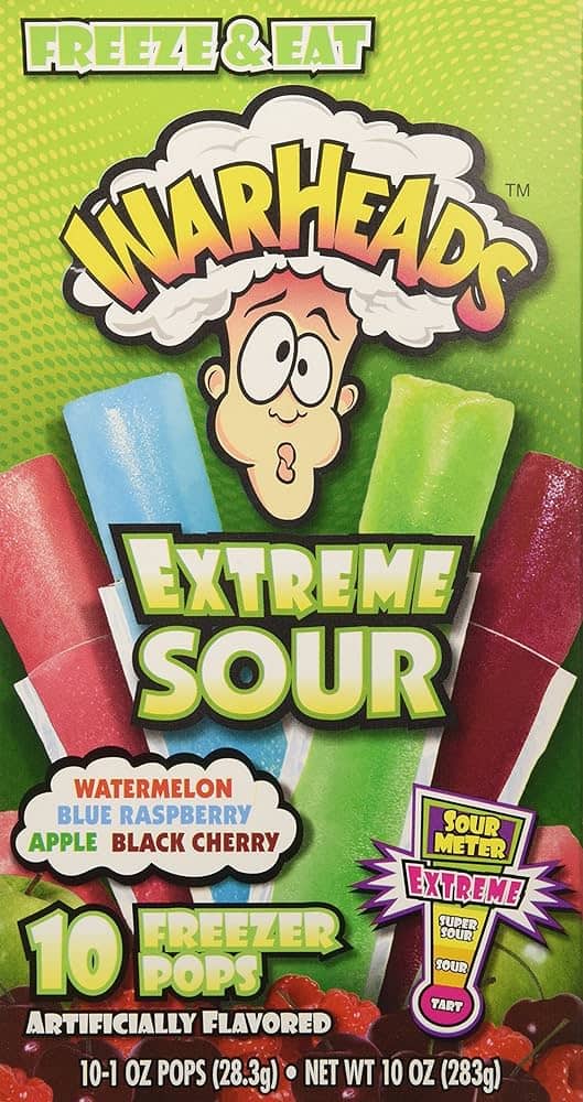 importshop24 Warheads Freezer Pops - Wassereis importshop24 Warheads Freezer Pops - Wassereis