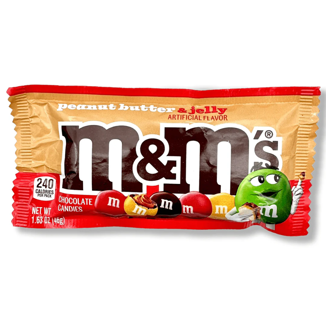 M&Ms Peanut Butter & Jelly Schokolinsen M&Ms Peanut Butter & Jelly Schokolinsen
