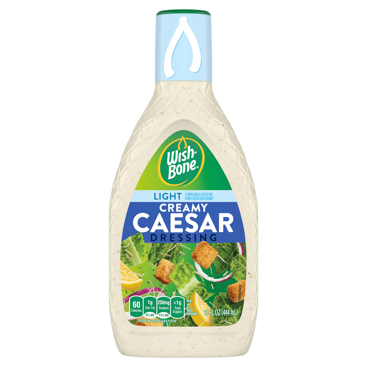 importshop24 Wish Bone Light Creamy Ceasar Salat Dressing Sauce - MHD REDUZIERT
