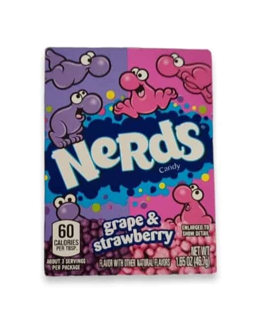 importshop24 Wonka Nerds Grape Strawberry 46,7g Zuckerperlen