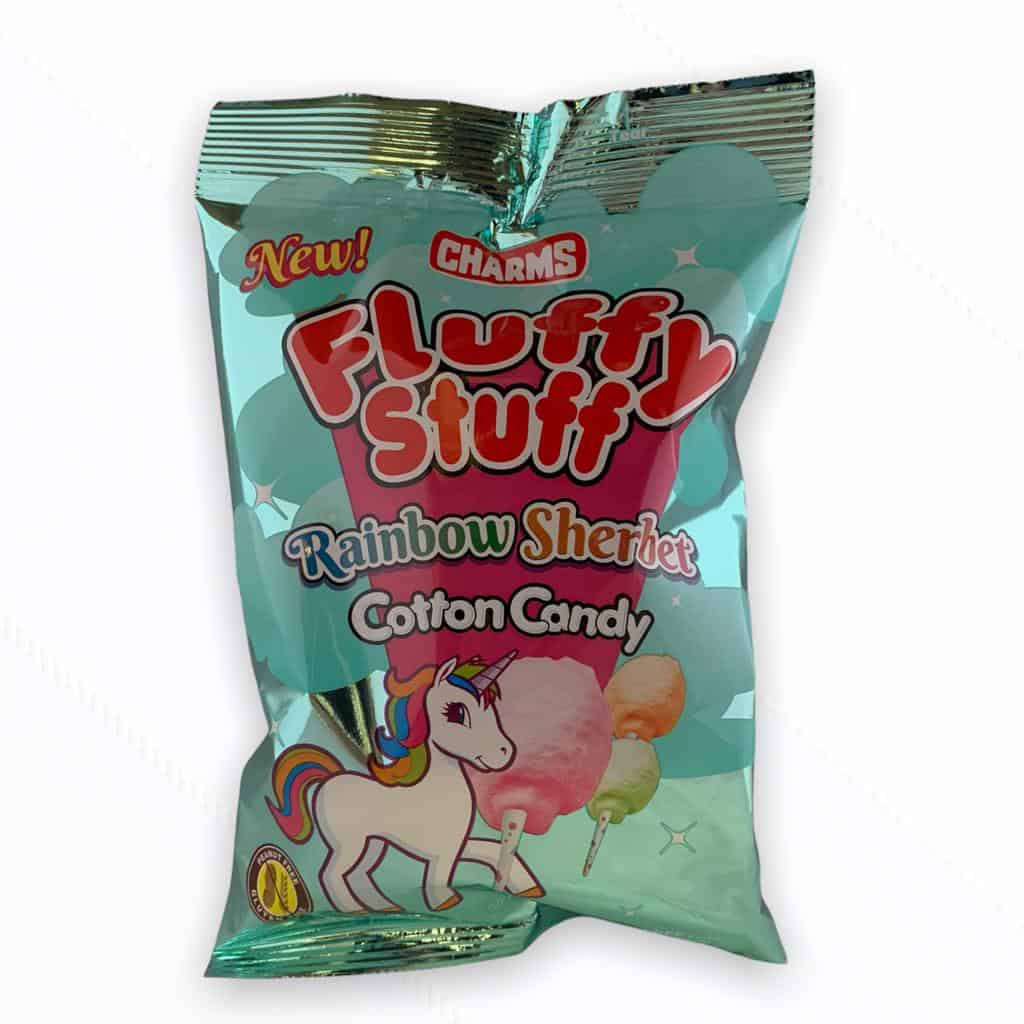 importshop24 Fluffy Stuff - Rainbow Sherbet Cotton Candy Zuckerwatte