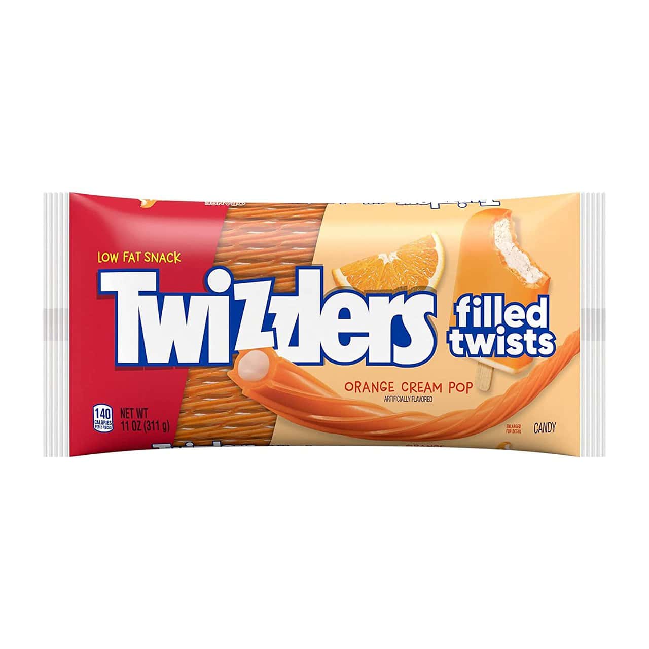importshop24 Twizzlers Filled Twist Orange 311g - Fruchtgummi importshop24 Twizzlers Filled Twist Orange 311g - Fruchtgummi