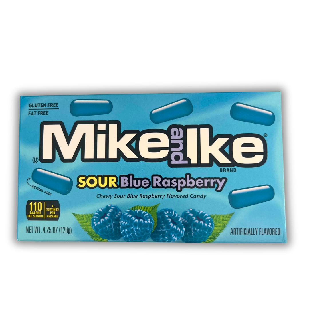 Mike and Ike - Sour Blue Rasberry Kaubonbons