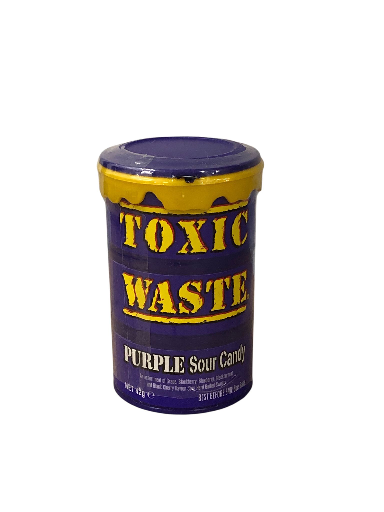 Toxic Waste Purple Sour Candy 42g Fruchtgummi