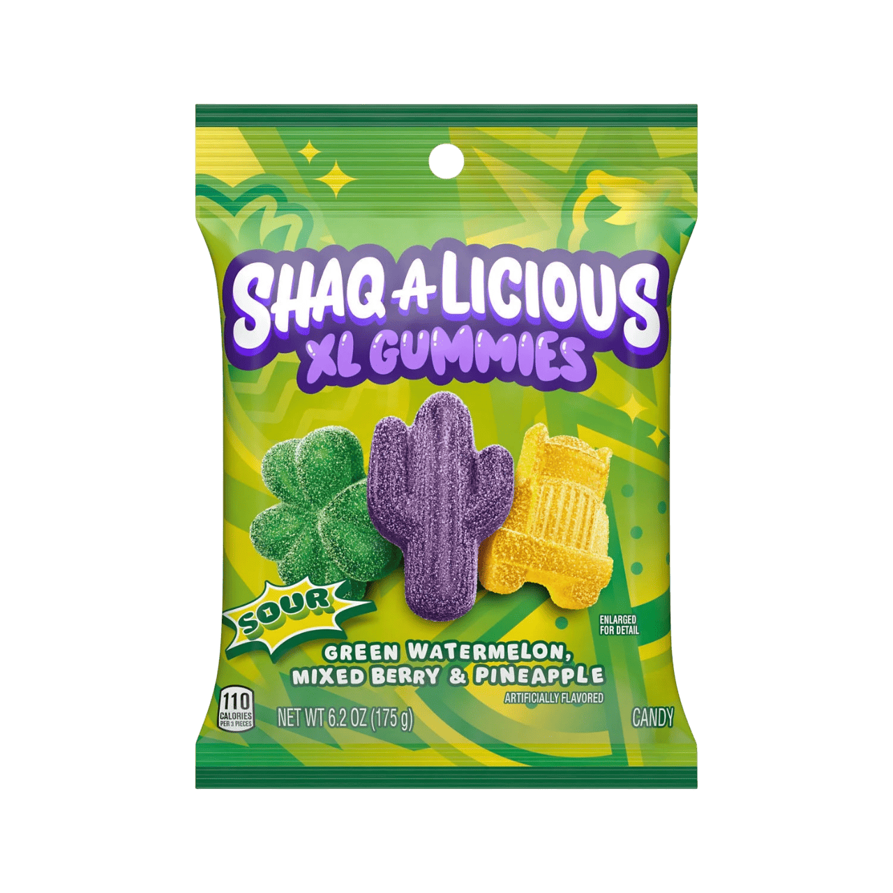 Shaq-a-licious Sour Gummies - Fruchtgummi Shaq-a-licious Sour Gummies - Fruchtgummi