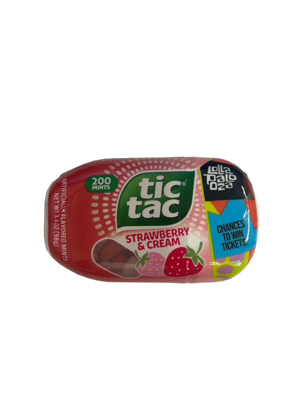 importshop24 Tic Tac Strawberry & Cream - Lutschdragées