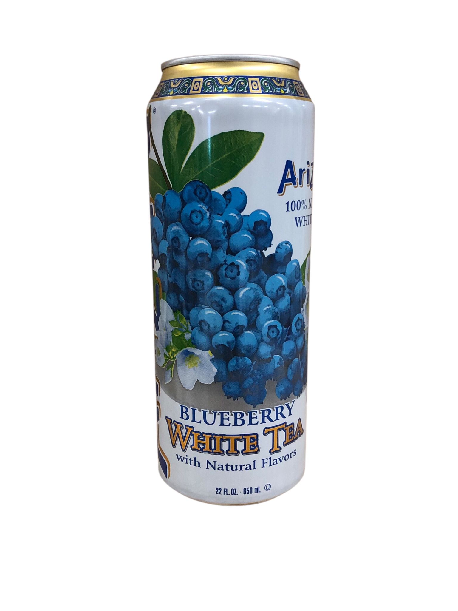 Arizona Blueberry White Tea Erfrischungsgetränk (650ml) (Dose)