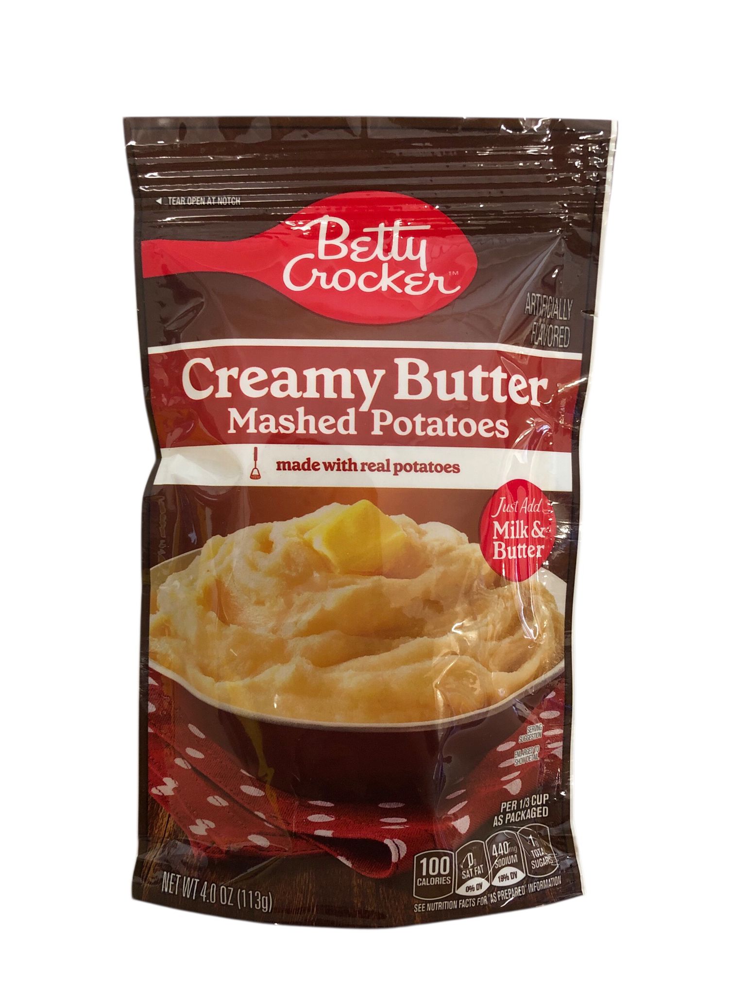 Betty Crocker Creamy Butter Mashed Potatoes (113g) - Fertiggericht