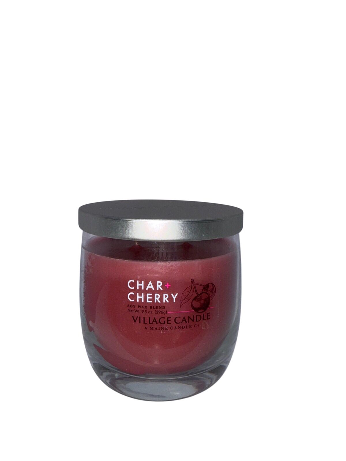 Village Candle Wild Light Bowl Char & Cherry (296g) - Duftkerze