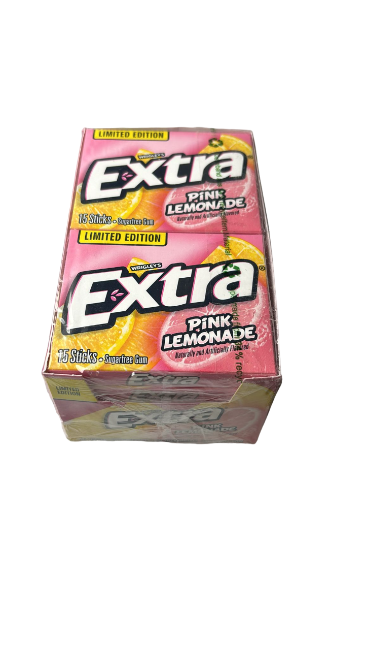 importshop24 Extra Gum Pink Lemonade Sugarfree - Kaugummi