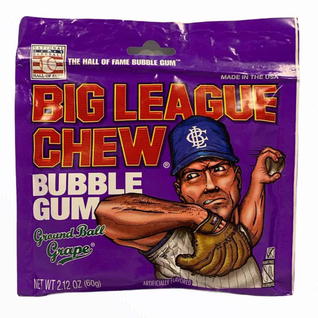 importshop24 Big League Chew Bubblegum Ground Ball Grape Kaugummi