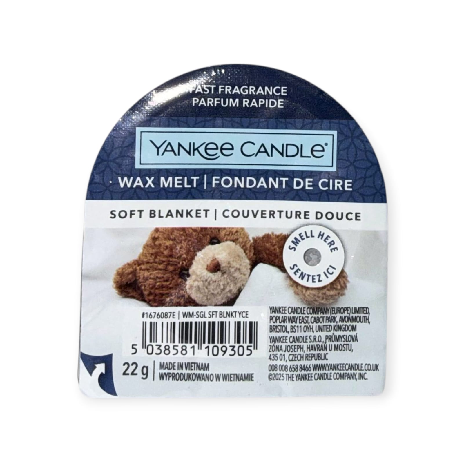 Yankee Candle Schmelzwachs Soft Blanket - Duftkerze