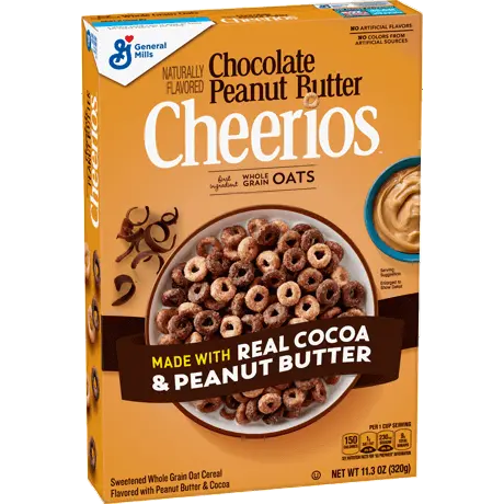 importshop24 General Mills Cheerios Peanut Butter 402g - Frühstücksflocken