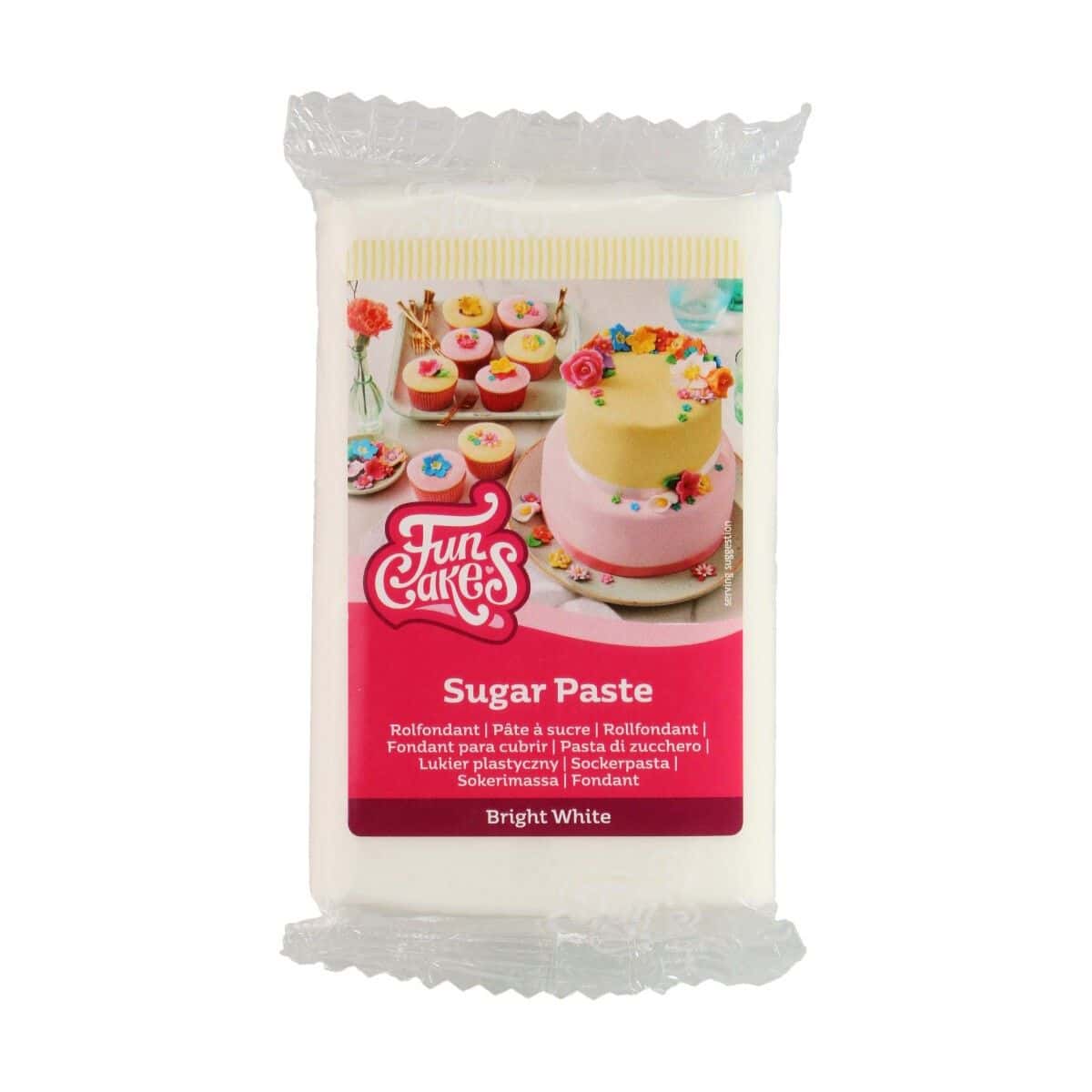 importshop24 Fun Cakes Fondant Bright White Kuchenverkleidung