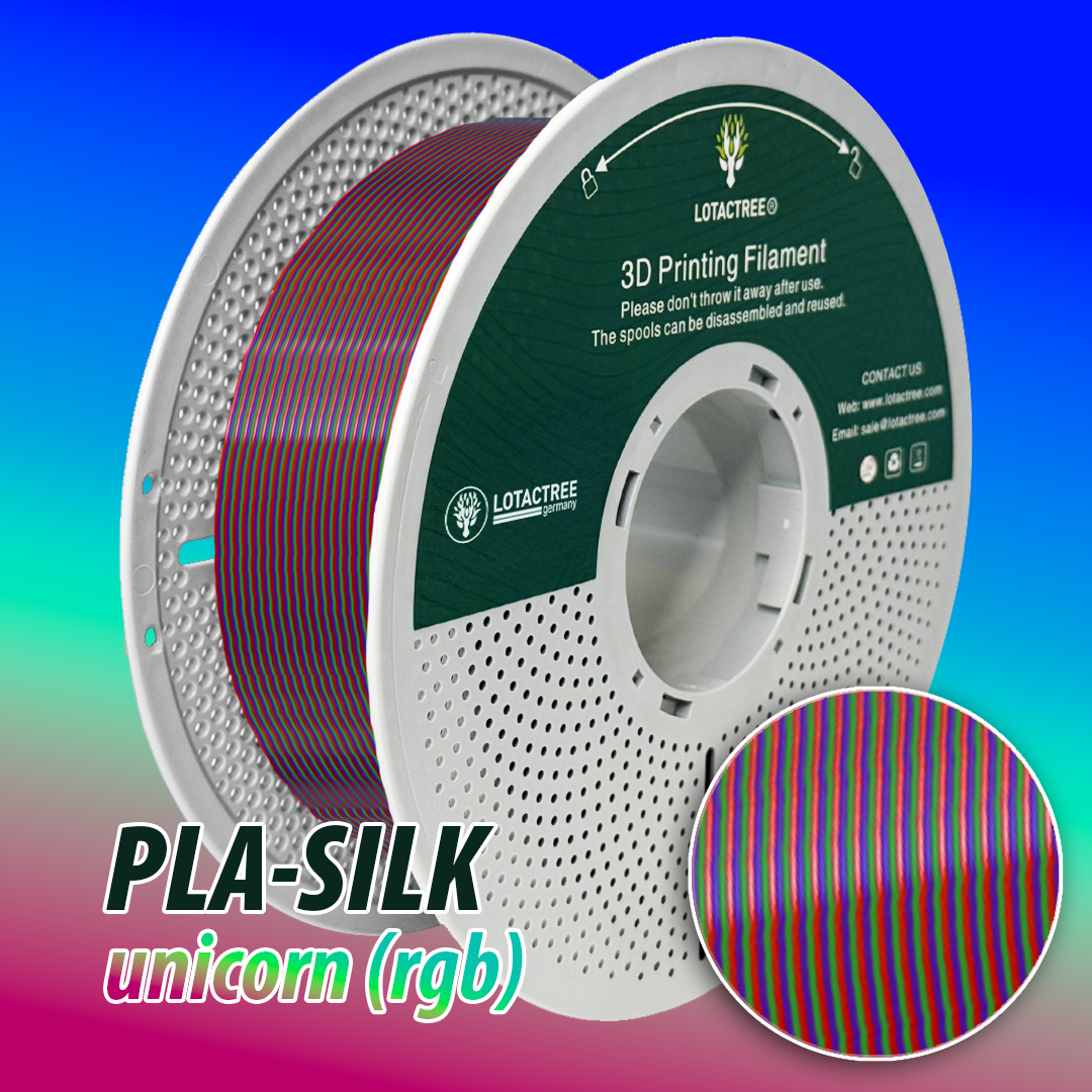 Lotactree Pro Filament PLA-SILK (tricolor-unicorn) Lotactree Pro Filament PLA-SILK (tricolor-unicorn)