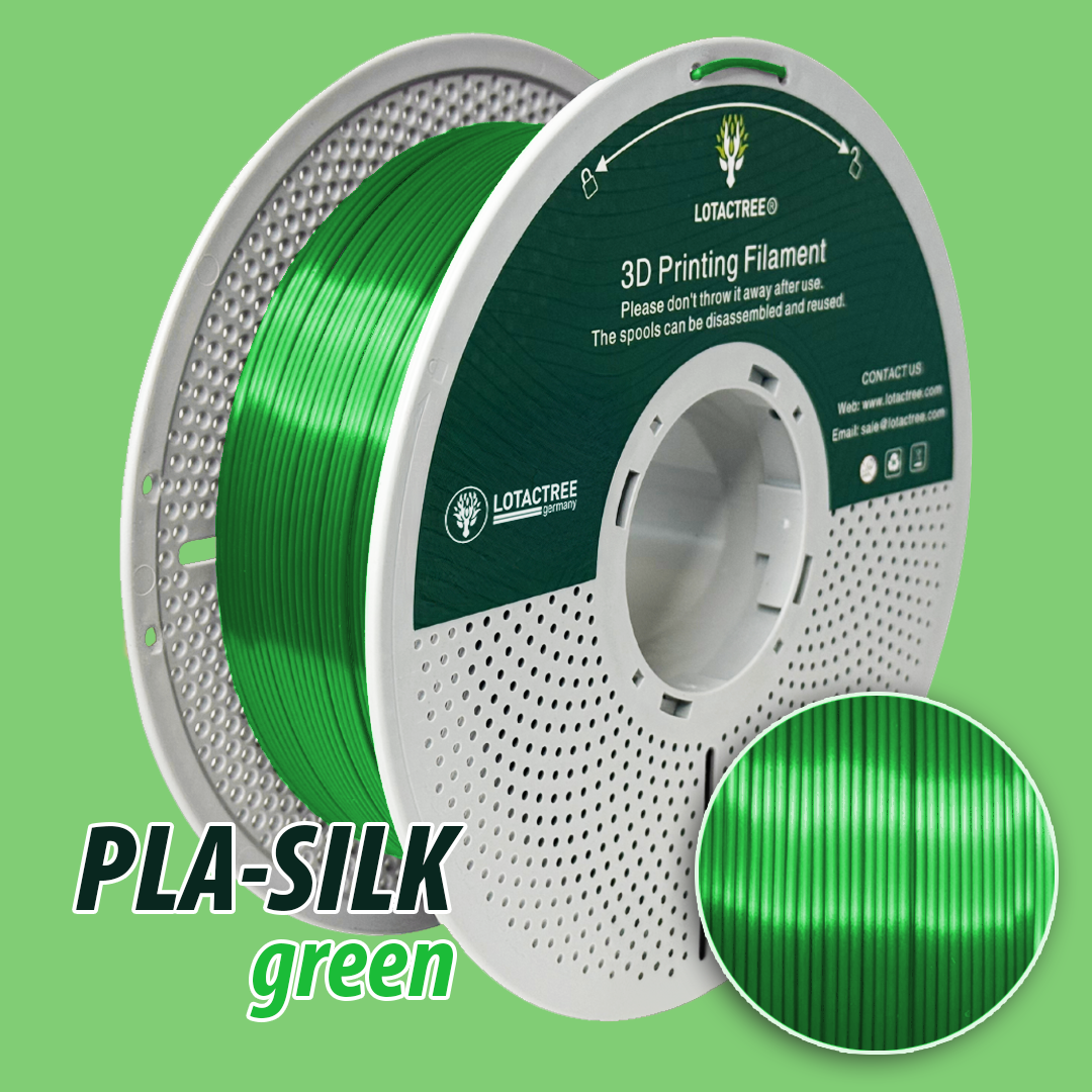 Lotactree Pro Filament PLA-SILK (new-green) Lotactree Pro Filament PLA-SILK (new-green)