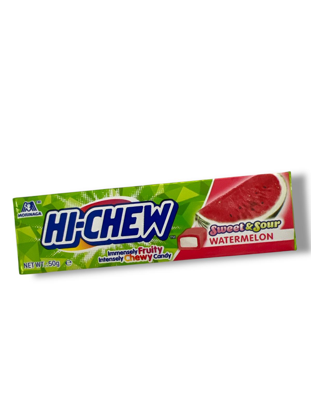 HI-CHEW Watermelon Stick 50g - Kaubonbon