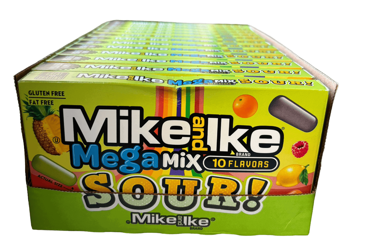 importshop24 Mike and Ike Mega Mix Sour Kaubonbons importshop24 Mike and Ike Mega Mix Sour Kaubonbons