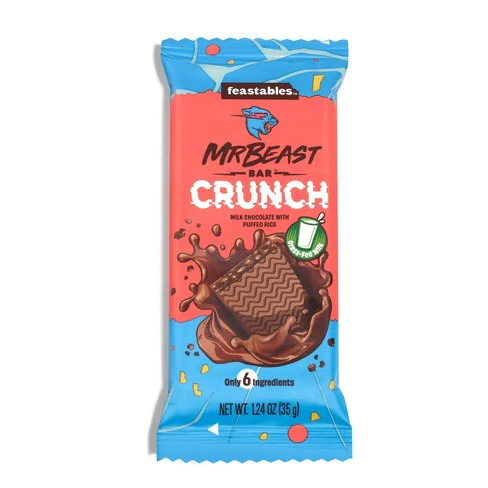importshop24 Mr. Beast Chocolate Crunch - Schokoladentafel importshop24 Mr. Beast Chocolate Crunch - Schokoladentafel
