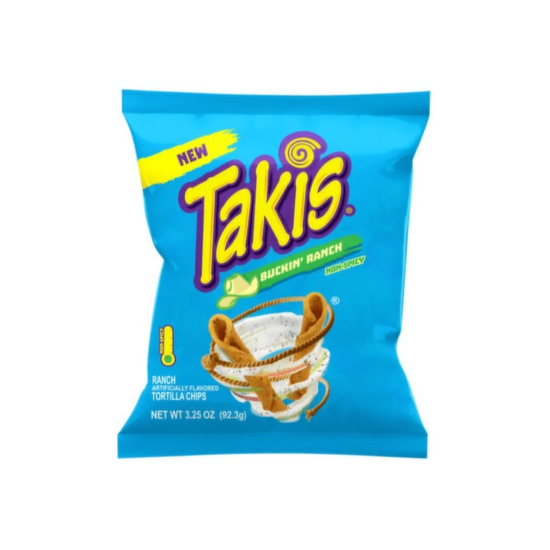 Takis Buckin Ranch 92,3g - Knabbergebäck auf Maisbasis