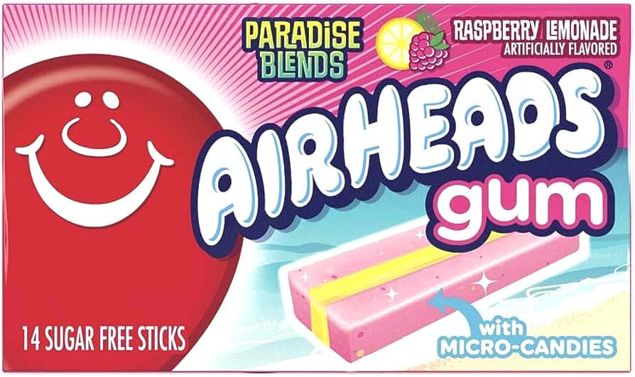 importshop24 Airheads Gum Paradise Blend Kaugummi