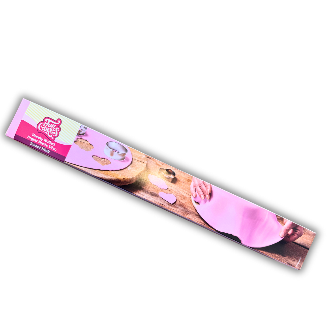 Fun Cakes Rolled Fondant Sweet Pink Kuchenverkleidung Fun Cakes Rolled Fondant Sweet Pink Kuchenverkleidung