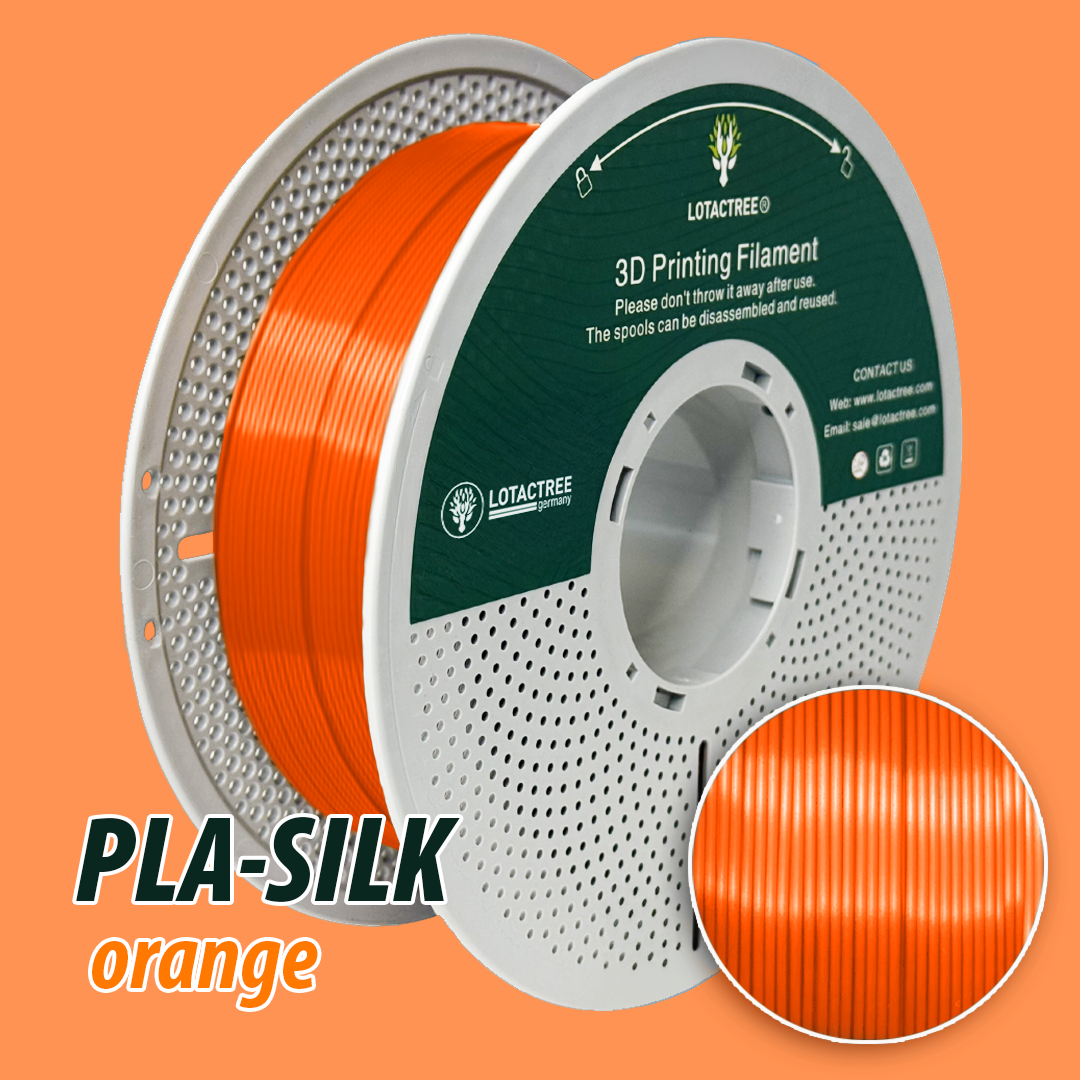 Lotactree Pro Filament PLA-SILK (orange) Lotactree Pro Filament PLA-SILK (orange)
