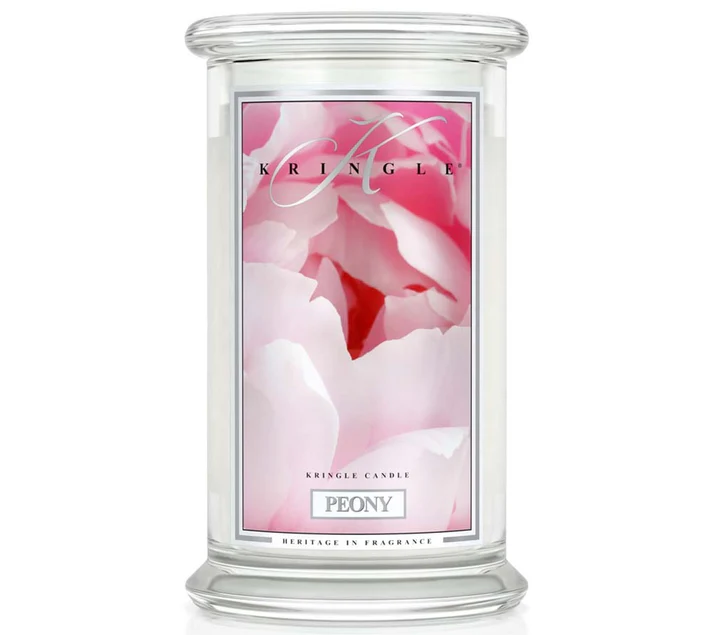 KRINGLE großes Glas Peony - Duftkerze KRINGLE großes Glas Peony - Duftkerze