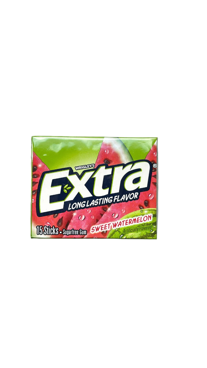 importshop24 Extra Gum Watermelon Sugarfree - Kaugummi