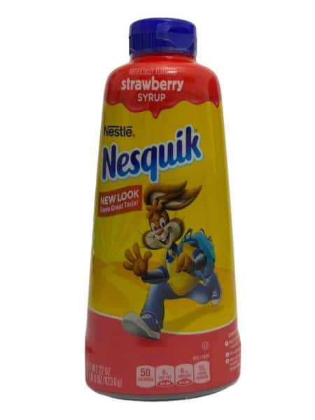 Nesquick Strawberry Syrup - MHD REDUZIERT