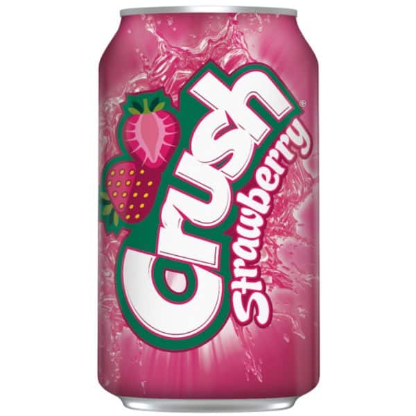 Crush Strawberry Erfrischungsgetränk (Dose) (355ml.)