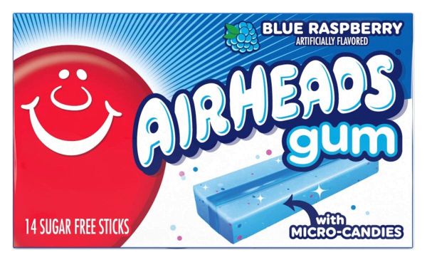 Airheadsgum Blue Raspberry