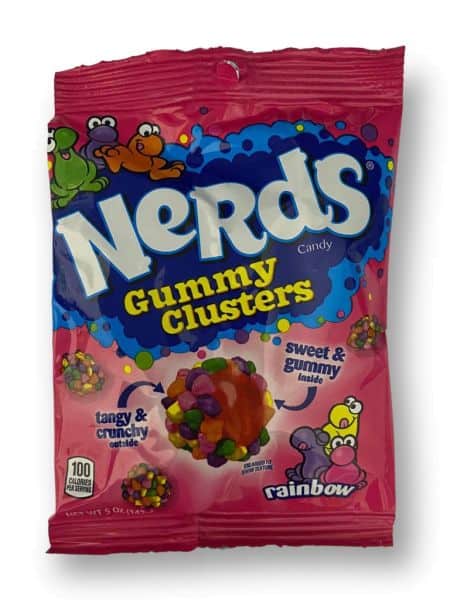 Wonka Nerds Gummy Clusters 142g Kaubonbons