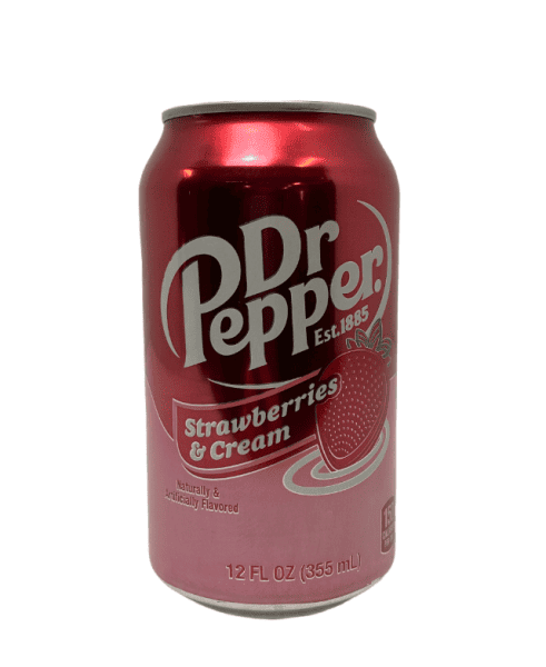 Dr Pepper Strawberry Cream Soda Erfrischungsgetränk (Dose) (355 ml.)
