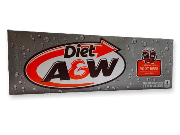 A&W Root Beer Diet (Dose) Erfischungsgetränk
