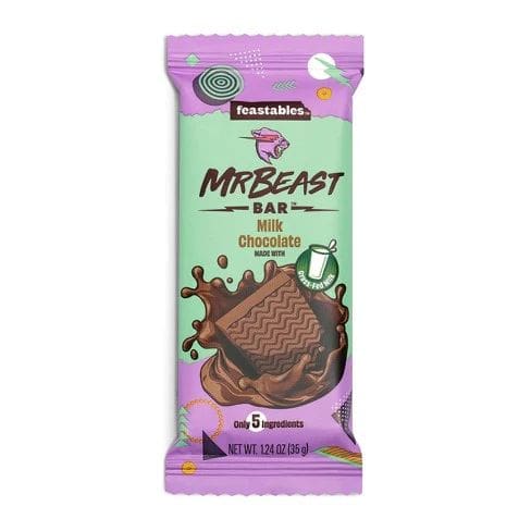 Mr. Beast Chocolate Milk Choc - Schokoladentafel