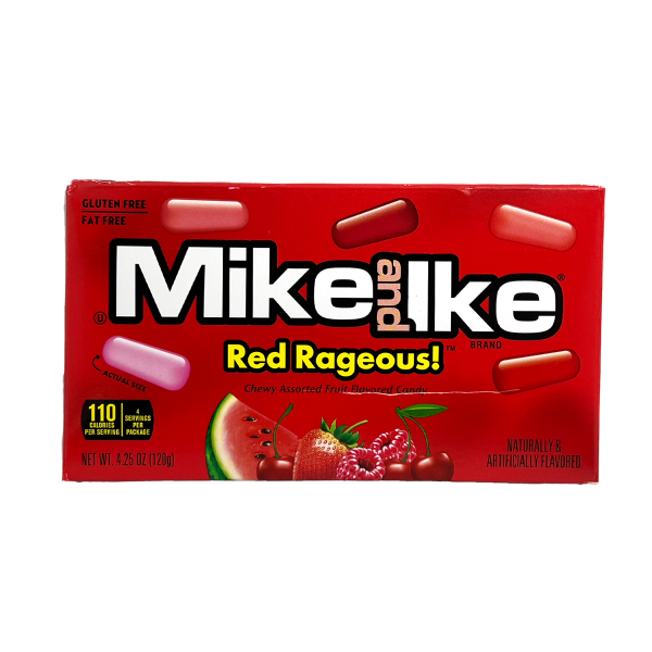 Mike and Ike - Red Rageous! Kaubonbons