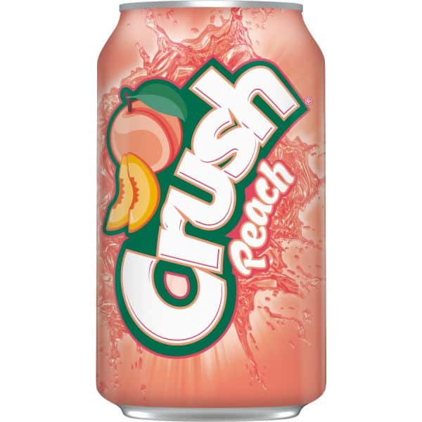 Crush Peach Erfrischungsgetränk (Dose) (355ml.)