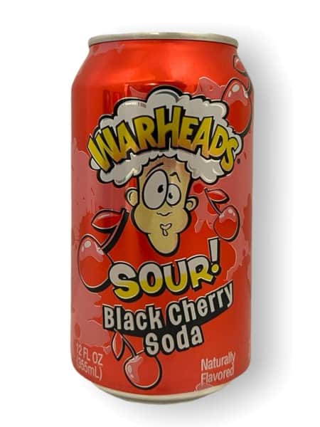 Warheads Sour! Black Cherry (355ml.) Erfrischungsgetränk