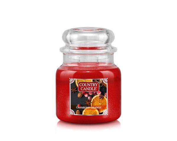 Country Candle Mittleresglas Cranberry Orange