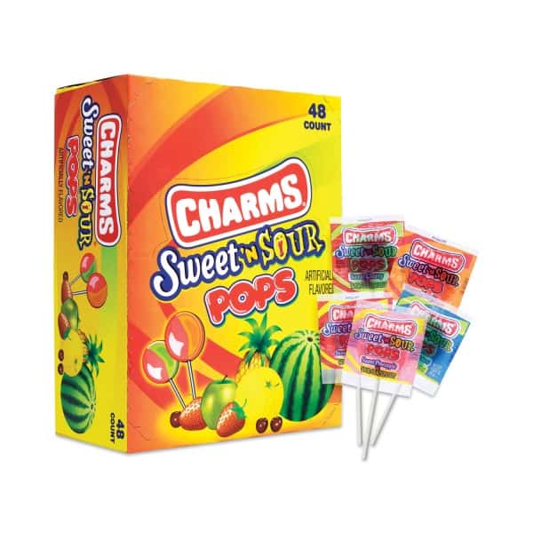 Charms Sweet & Sour Pops - Lutscher