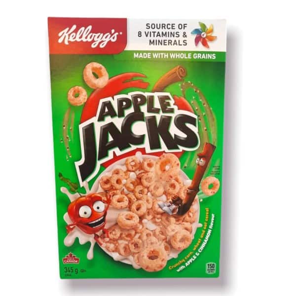 Kellogg's Apple Jacks Frühstücksflocken (345g)