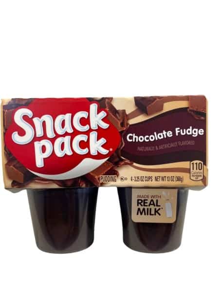 SnackPack Chocolate fudge