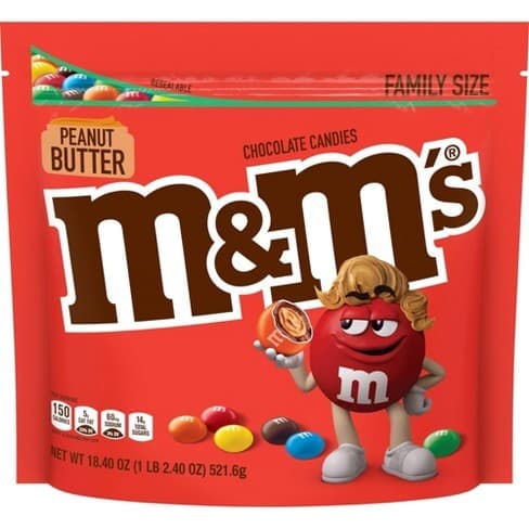 M&M Peanutbutter Family Size