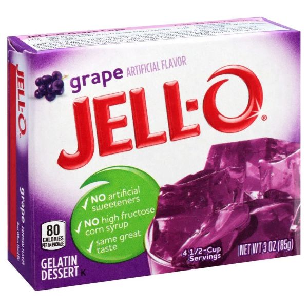 Jello Grape Instant Wackelpudding